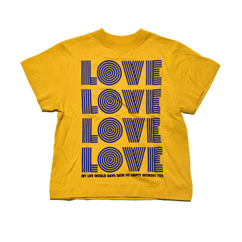【ニードルワークス】30/-天竺LOVE Tシャツ |1size~2size|2125311W
